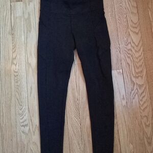 Lands' End Black Leggings